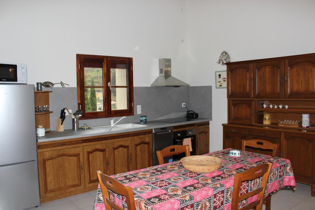 Ferienwohnung Le Pailler De La Planque Camplong Zimmer foto