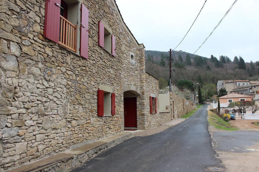 Ferienwohnung Le Pailler De La Planque Camplong Exterior foto