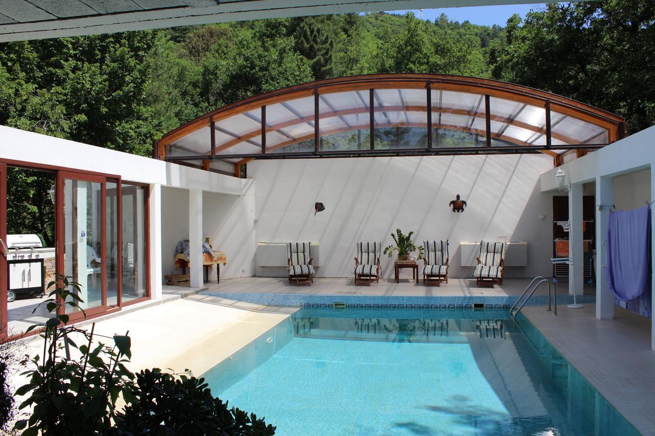 Ferienwohnung Le Pailler De La Planque Camplong Exterior foto